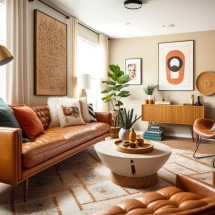 Como escolher a cor certa para a parede da sua sala de estar - Freepik