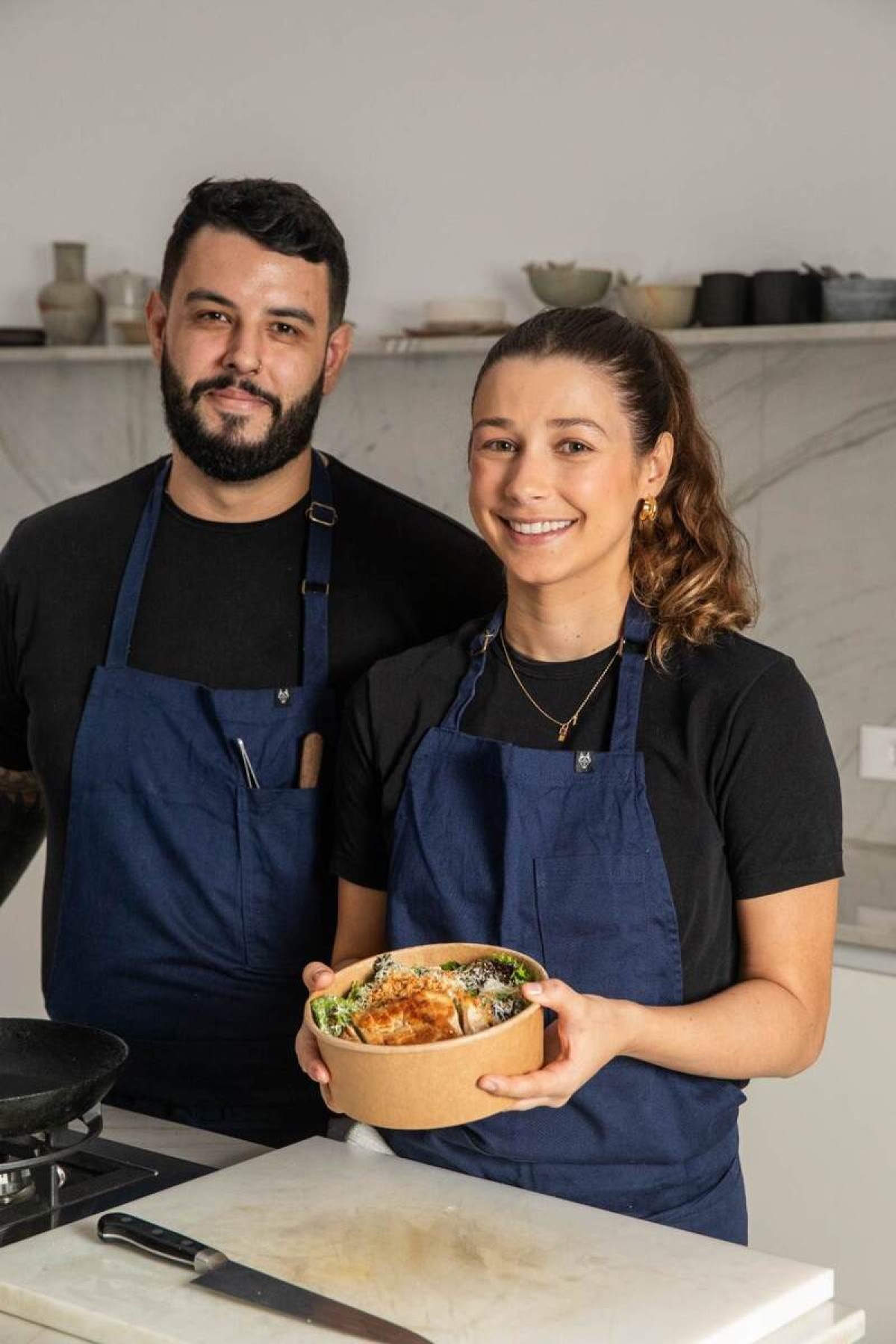 Em cinco dias trabalhando juntos, Pedro Paulo e Carolina Elias se apaixonaram; um ano depois, viraram sócios