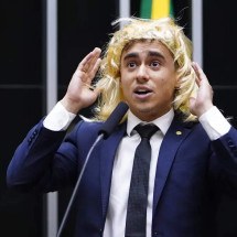 Nikolas reage à condenação por transfobia: 'Crime de dar minha opinião' - Pablo Valadares/Câmara dos Deputados