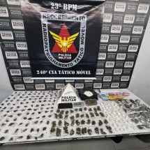 Traficante usava mata fechada para estoque e venda de drogas em Divinópolis - PMMG
