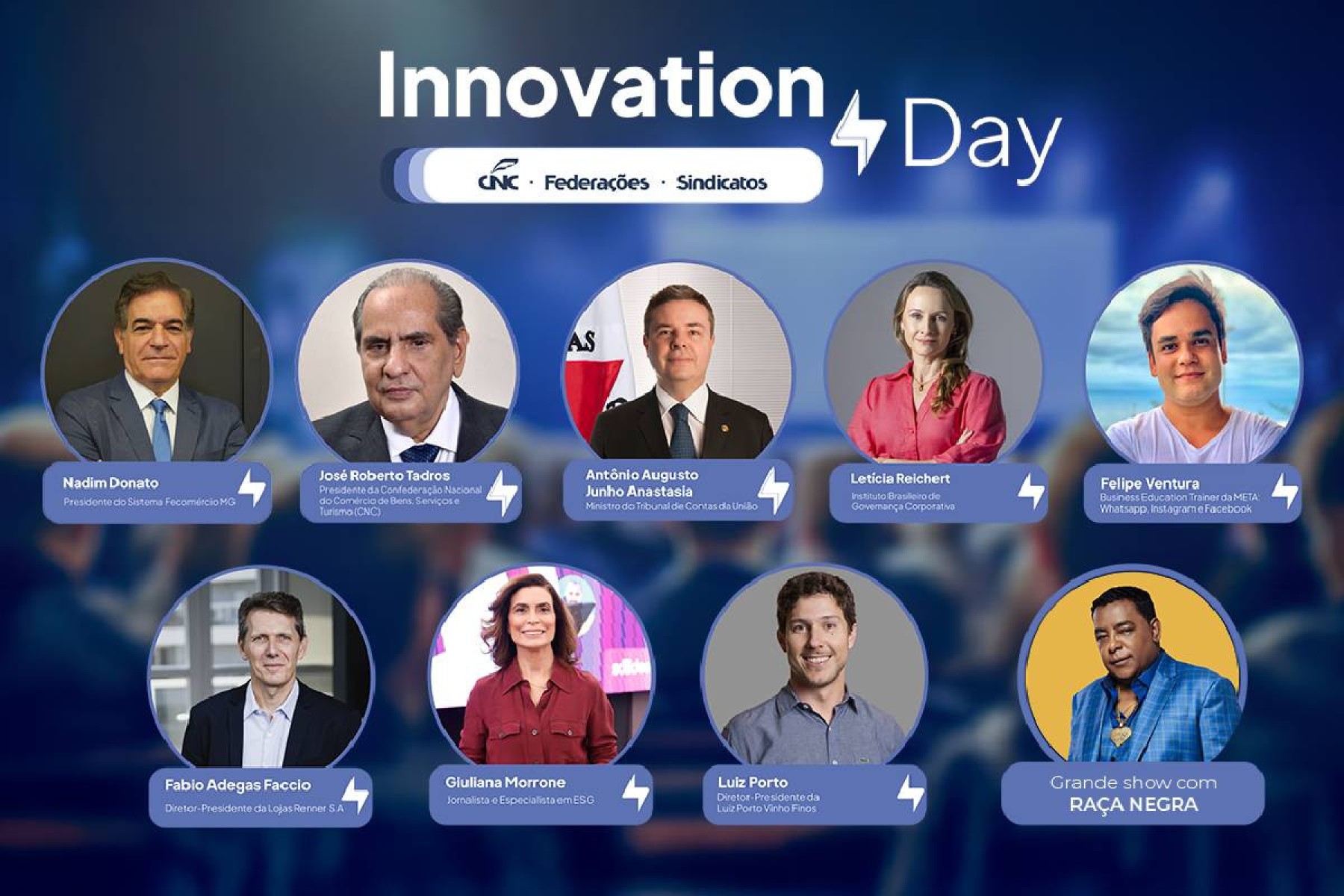 Para participar o Innovation Day é preciso pagar um valor simbólico de R, que será destinado ao programa Sesc Mesa Brasil 